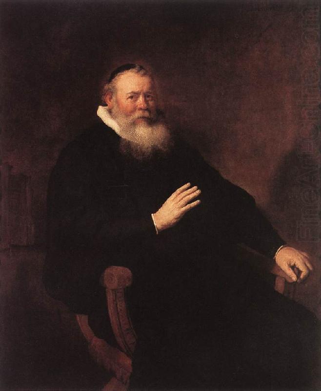 Portrait of Eleazer Swalmius, REMBRANDT Harmenszoon van Rijn